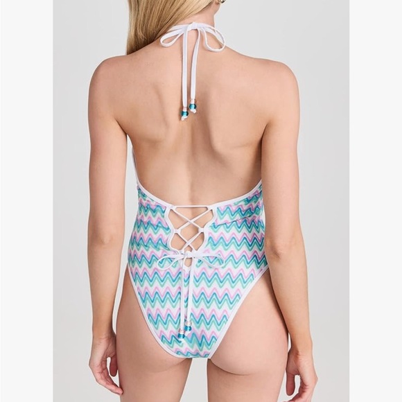 L*Space Multicolor Zigzag One Piece Swimsuit - Picture 2 of 3